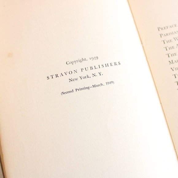 Vintage 1940s Book, Mademoiselle Fifi by Guy De Maupassant, And Other Stories - Picture 8 of 10